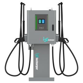 ISO15118 Plug&Charge V2G Level 3 OCPP 1.6J OCPP 2.0.1 Compliant 30kW 60kW DC Wallbox