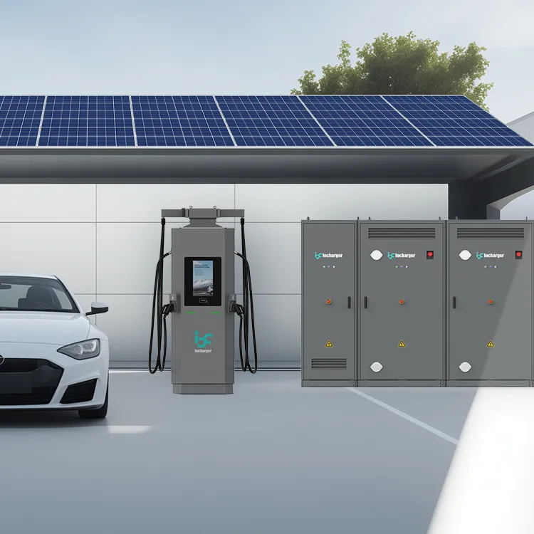 ultra fast electric charging station support energy storage