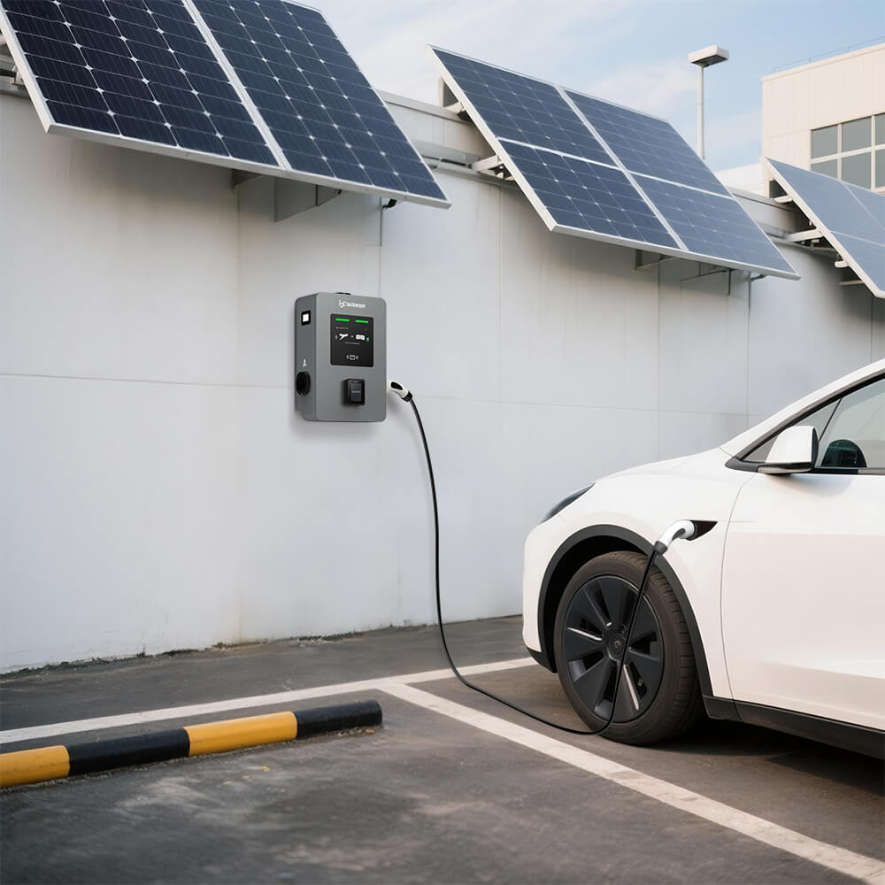 solar ev wallbox charger with energy management