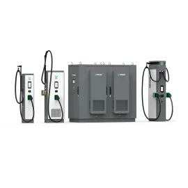 System ładowania Megawatt Ładowarka satelitarna DC EV 480 kW 960 kW Ładowanie floty