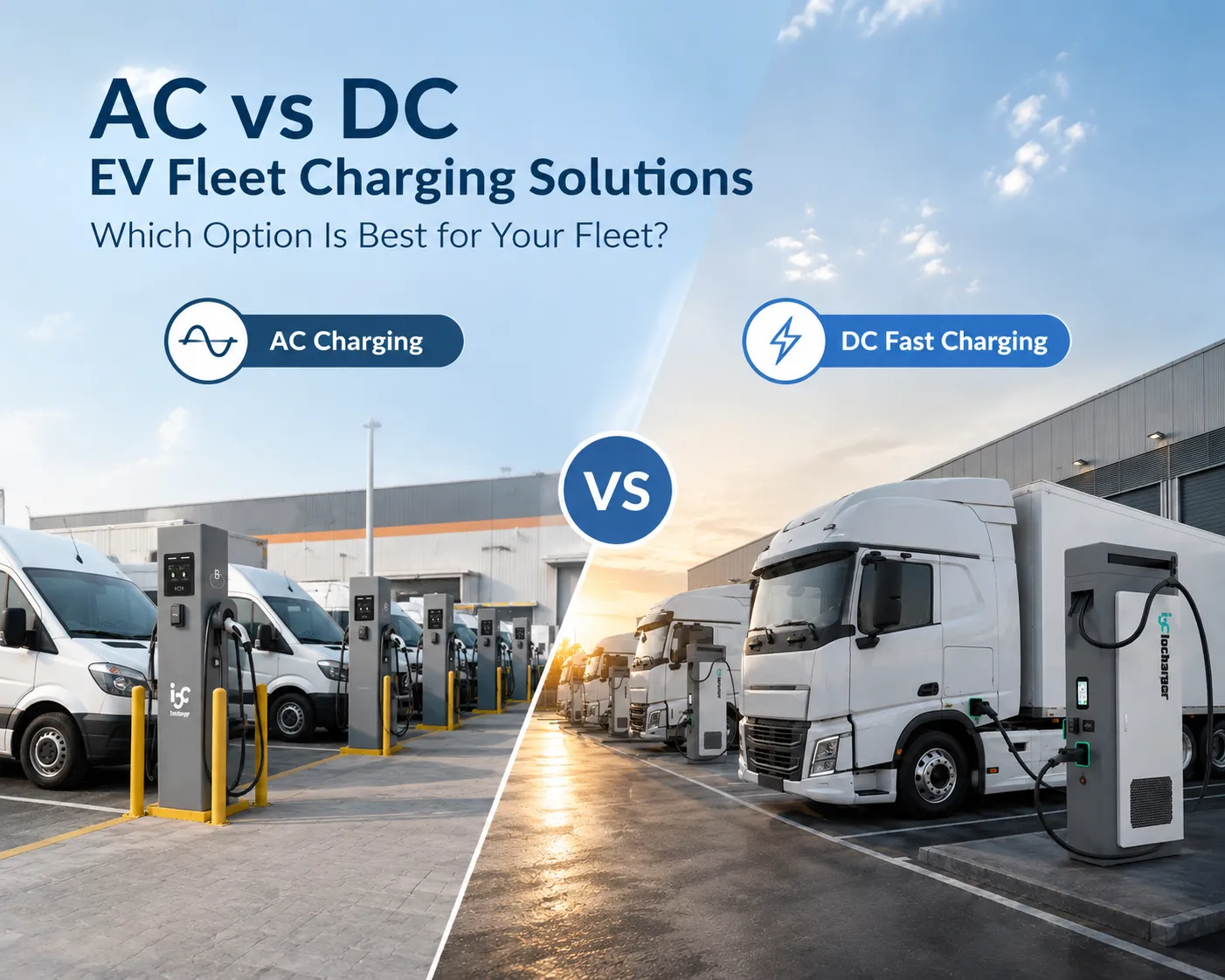 AC vs DC EV Fleet Charging Solutions