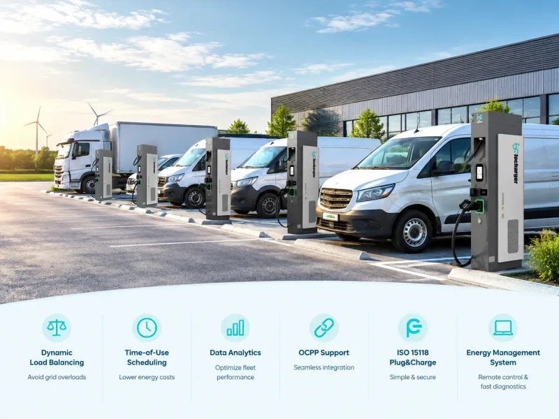 Smart Charging Is the Future of EV Fleet Charging Solutions